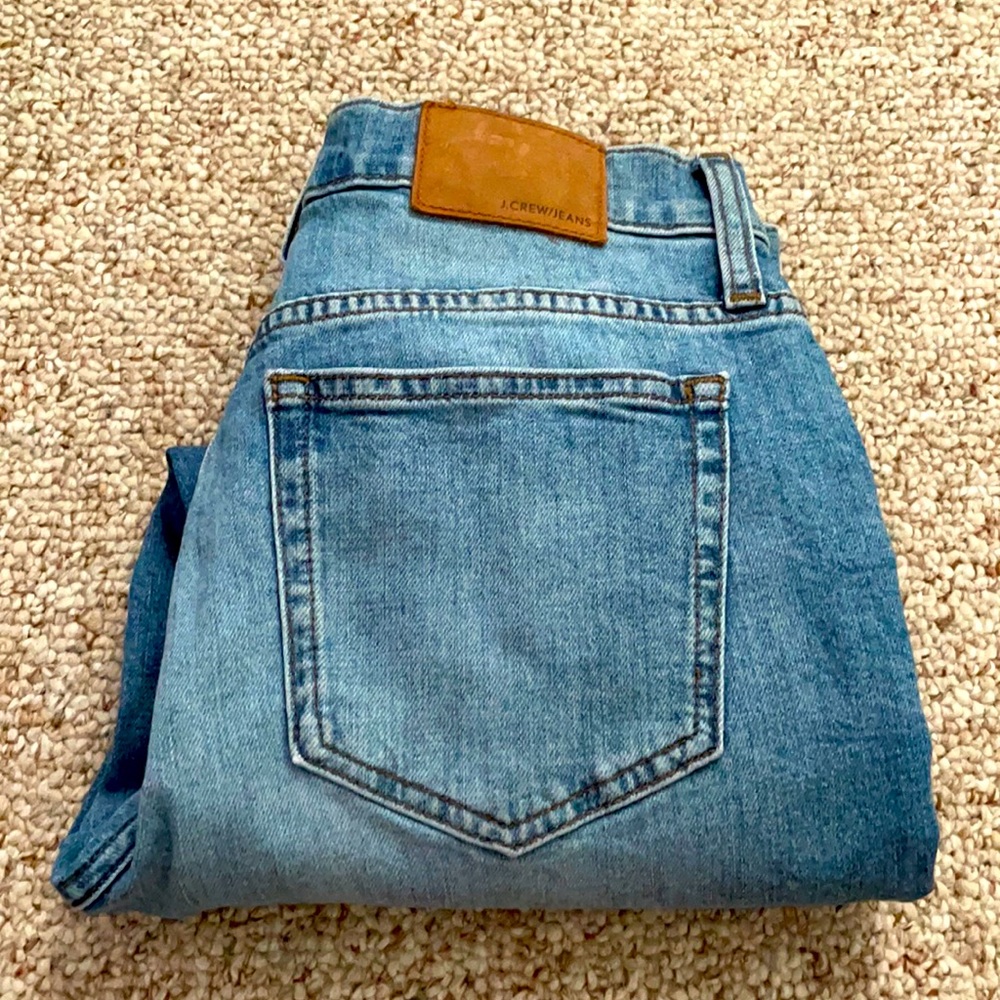 J crew slim broken-in boyfriend women’s jeans